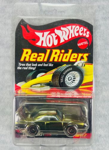 🔥Hot Wheels RLC Real Riders Series 6 70 Plymouth Superbird 4003/11000 H14🔥