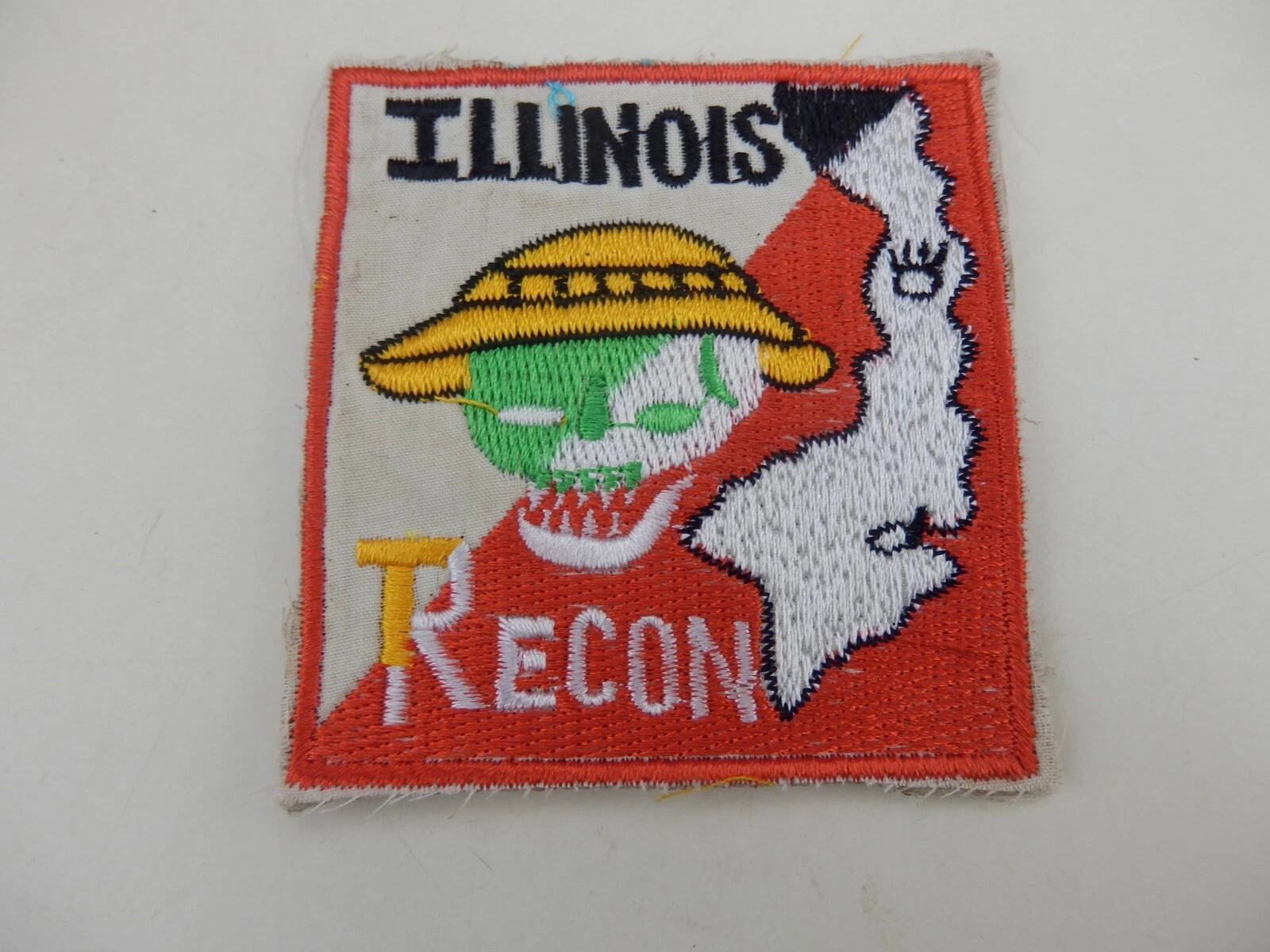 1960's Vietnam War US Special Forces Illinois State Recon Team Patch BIS