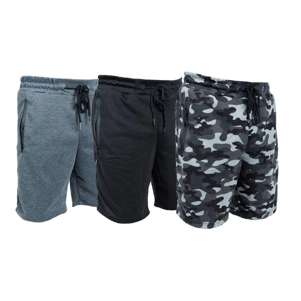 3 Pack Men's Sweat Shorts Soft Fleece Zipper Pockets Casual Lounge & Gym S-3XL
Opens in a new window