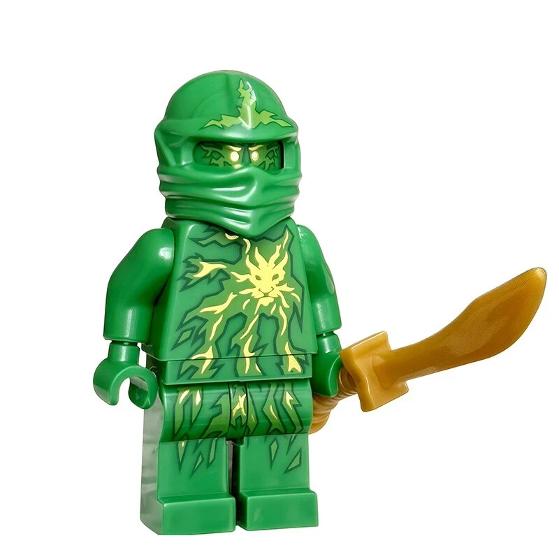 MOC Lego Minifig Figurine: Ninjago 5Pcs NRG Jay Lloyd Cole Zane