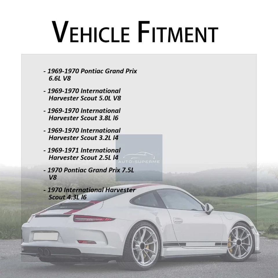 Manguera de línea de presión de dirección asistida para International Harvester Scout II 1976 5,0 L Foto 3 de 4