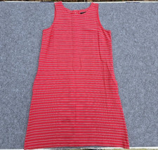Tommy Hilfiger Striped Seersucker Dress Size 6 Pink with Pockets