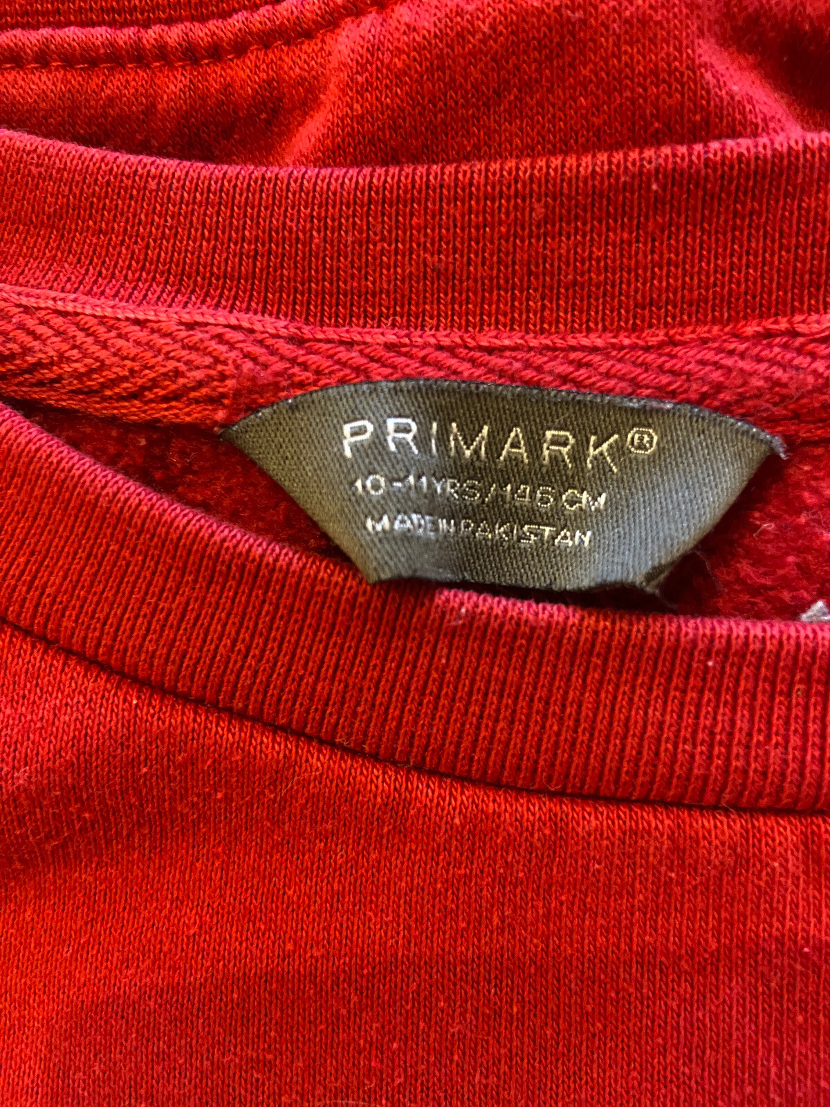 Primark Kids Sweatshirt Brooklyn/New York. 1011 years. Red/Black/White