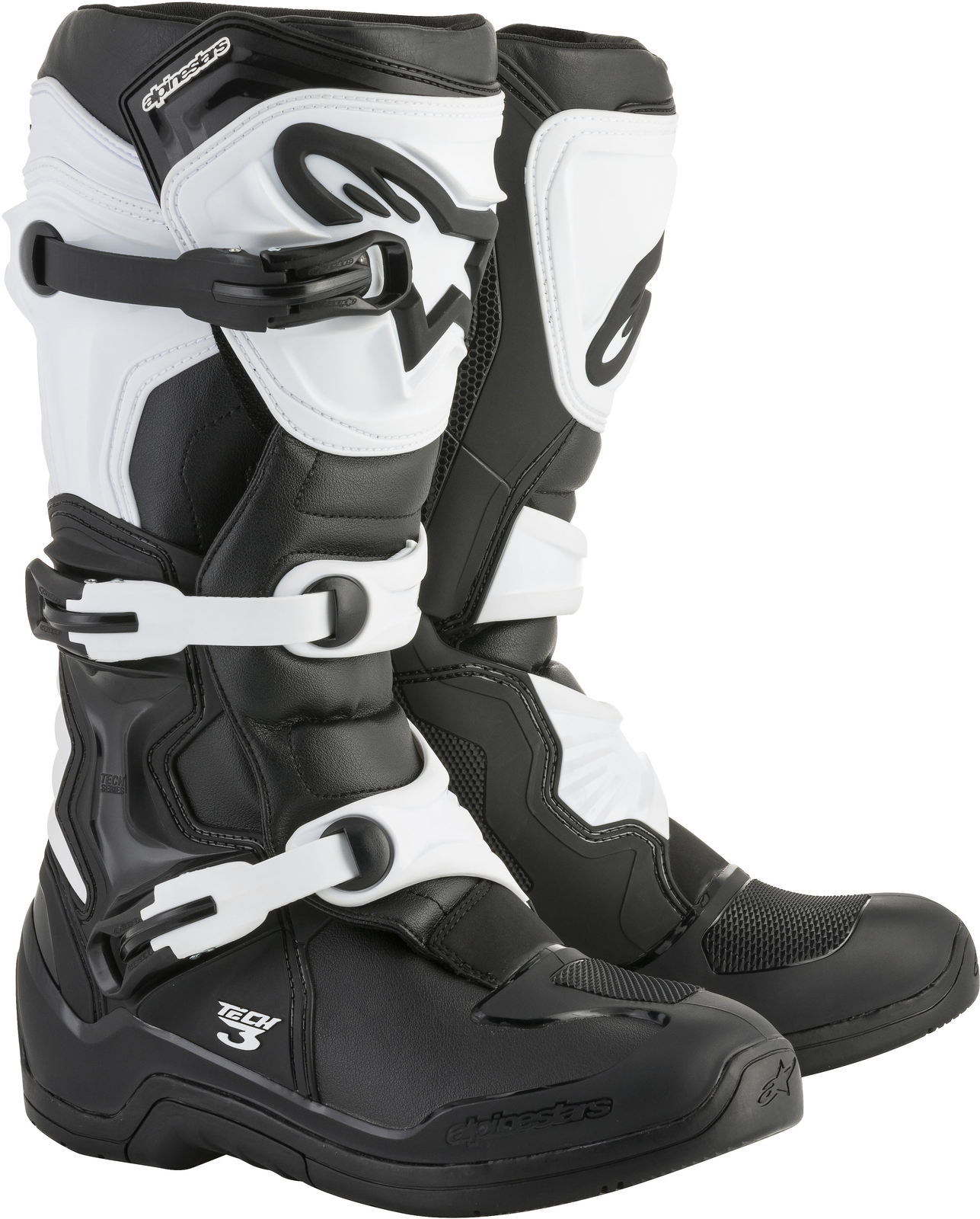 Alpinestars Tech 3 Boots (14, Black/White)
