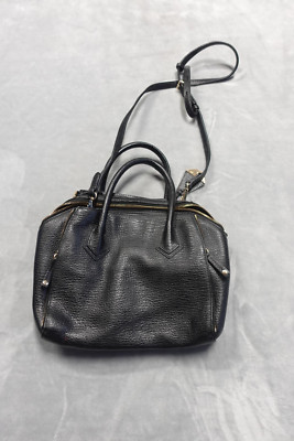 Rebecca Minkoff Mini Perry Satchel Black  Convertible Top Handle Bag Crossbody