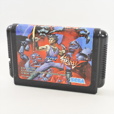 Mega Drive STRIDER HIRYU Cartridge Only Sega 0780 mdc