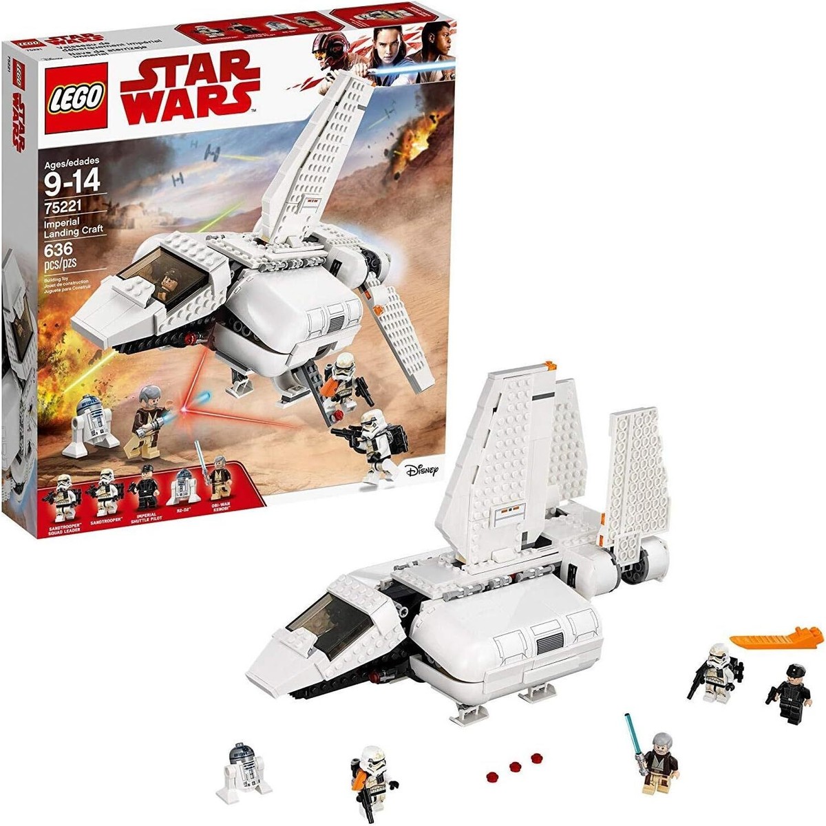 LEGO Star Wars 75221 Building Kit (636 Piece), Multicolor | eBay