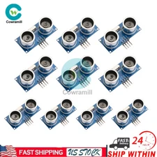 1-10x HC-SR04 Ultrasonic Distance Measuring Transducer Sensor Module for Arduino