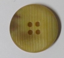 4 Große Trachten Knöpfe Horn