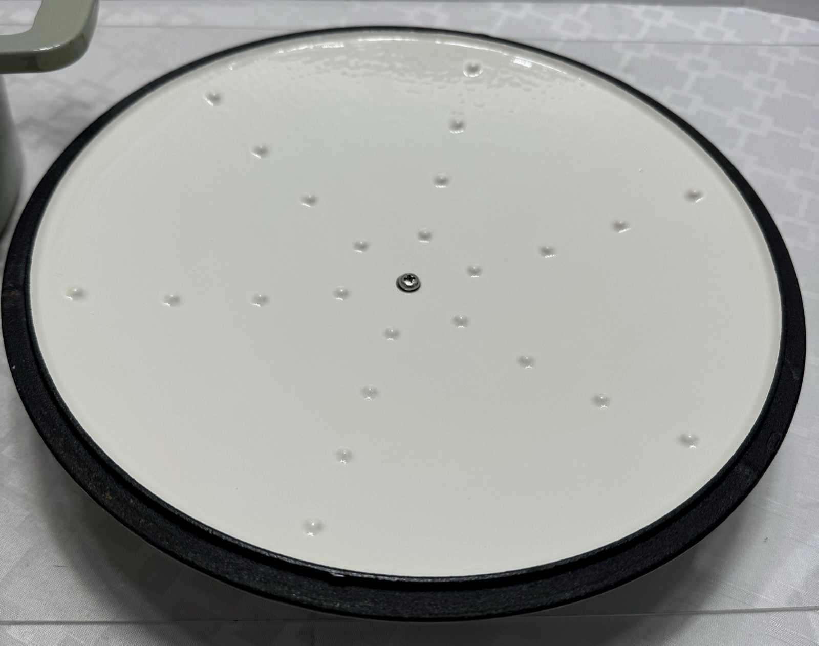 Figmint 5.5 Qt Enamel Cast Iron Dutch Oven Sage Green Stock Pot for All Stoves