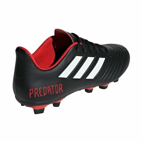 Posicionar sacerdote Contaminado Adidas Predator 18.4 Fxg men's football boots soccer shoes DB2007 black red  | eBay