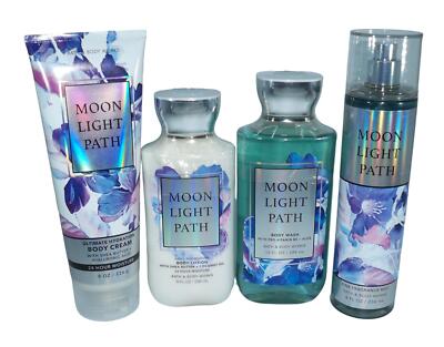 Bath Body Works Moonlight Path Mist, Gel, Lotion, Cream pc Gift