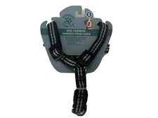 Greenbrier Kennel Club Small Adjustable Dog Harness Black