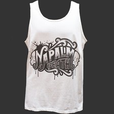 Napalm Death Hardcore Punk Rock Metal Camiseta Chaleco Top Unisex Blanco S-2XL