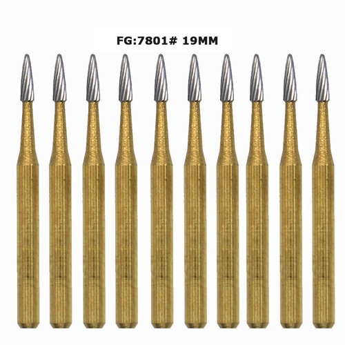 10 Pcs Dental Carbide Steel Trimming Finishing Burs Tungsten Bur FG Handpiece - Afbeelding 115 van 193