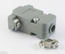 1 set Grey D-Sub DB9 9Pin Plastic Hood Cover for 9 Pin or 15 Pin D-Sub Connector