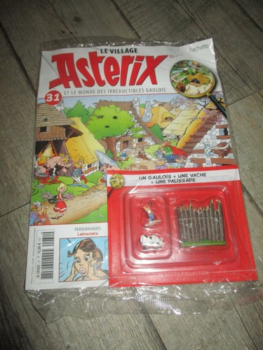 Le Village Astérix Hachette n°1 20 21 22 23 fascicule figurines Neuf