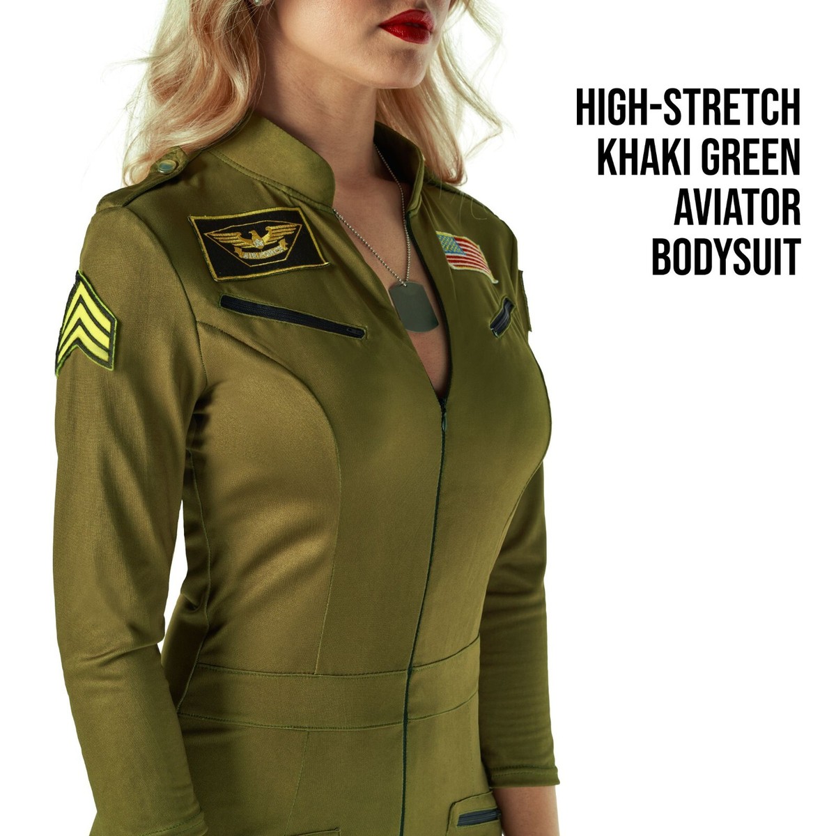 female top gun halloween costume