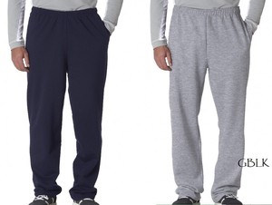 jerzees nublend open bottom sweatpants