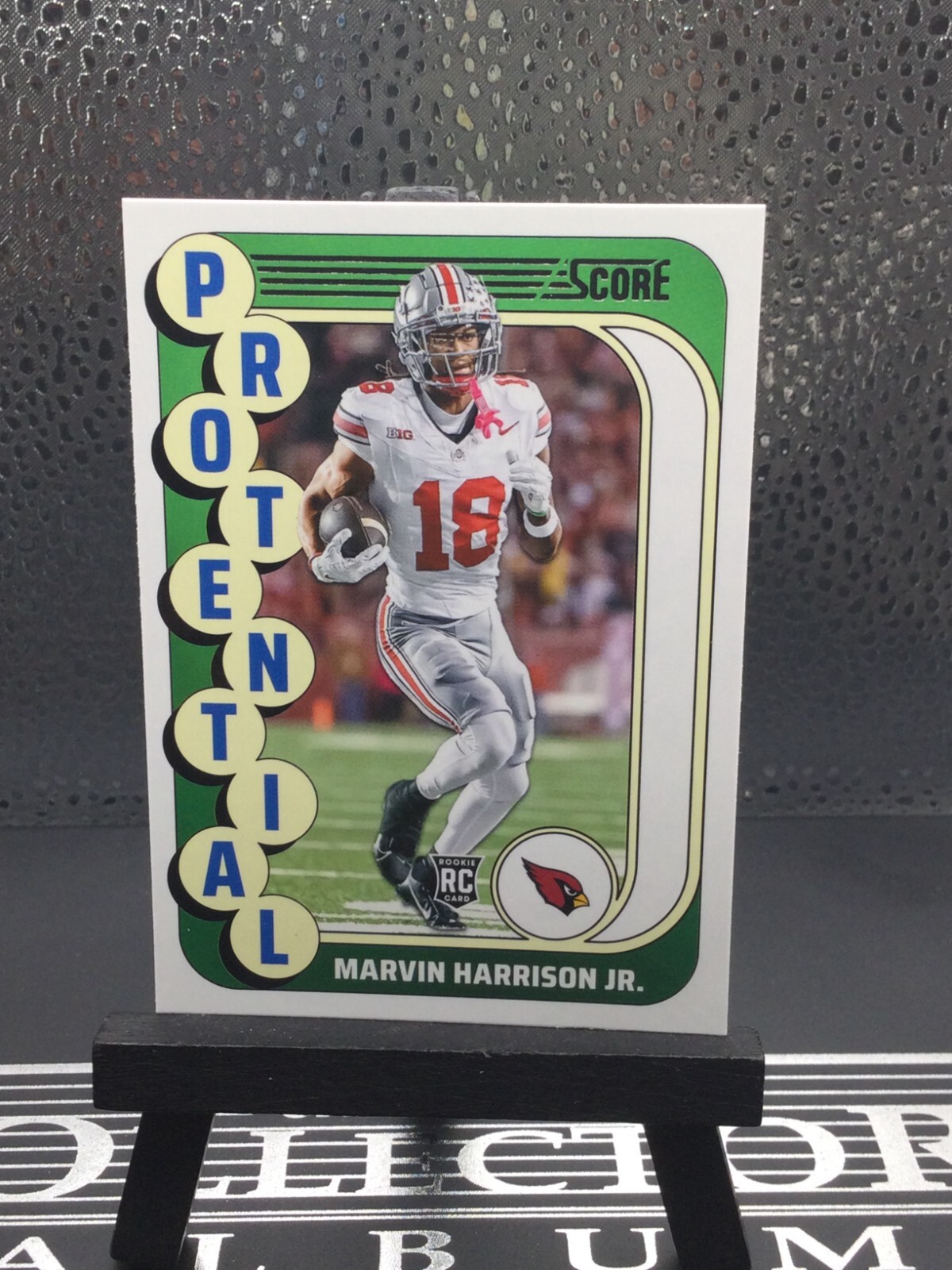 2024 Score - Protential Pink #16 Marvin Harrison Jr. (RC) Ohio State