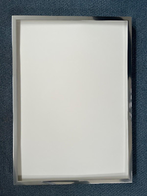 Nielsen Aluminium Bilderrahmen  30x42 cm silber glanz, Seiten gebürstet NEU