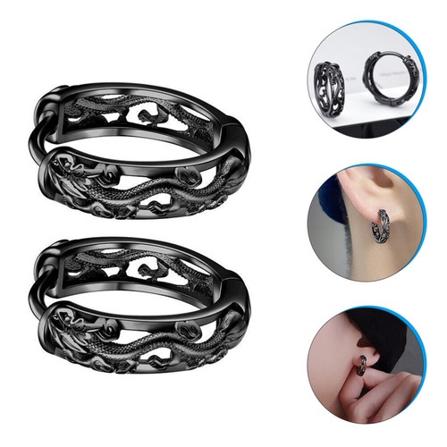 KOOBODY 1 Paire De Boucles D'oreilles Gothiques Pour Oreilles