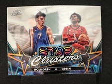 2023-24 Topps Cosmic Chrome Chet Holmgren Jalen Green STAR CLUSTERS SC-11 