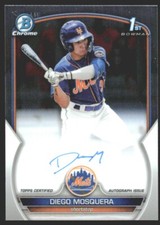2023 Bowman Chrome Prospect Auto Diego Mosquera #CPA-DM GS1