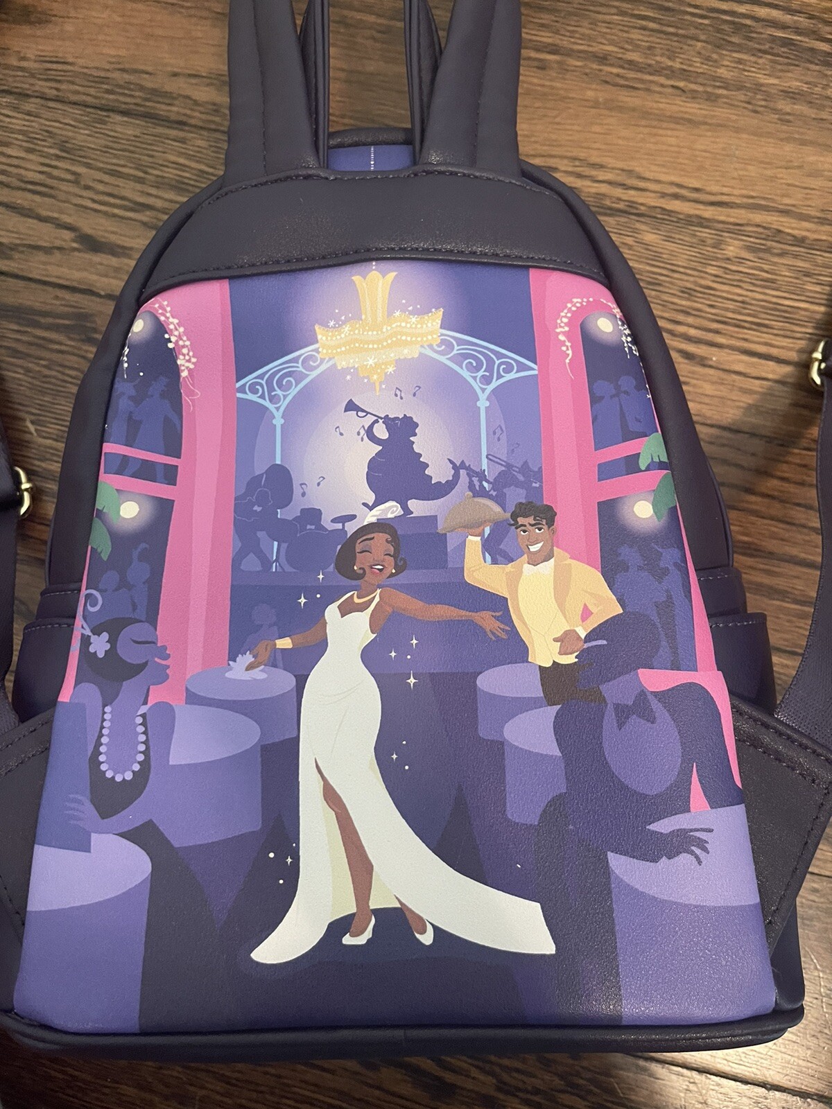 Funko Loungefly Princess Tiana Cosplay Mini-Backpack - Princess and The Frog - Exclusivité - Sac Mignon à Collectionner - Idée de Cadeau