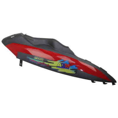 Heckverkleidung hinten rechts schwarz rot Seitenteil Seitenverkleidung Scooter