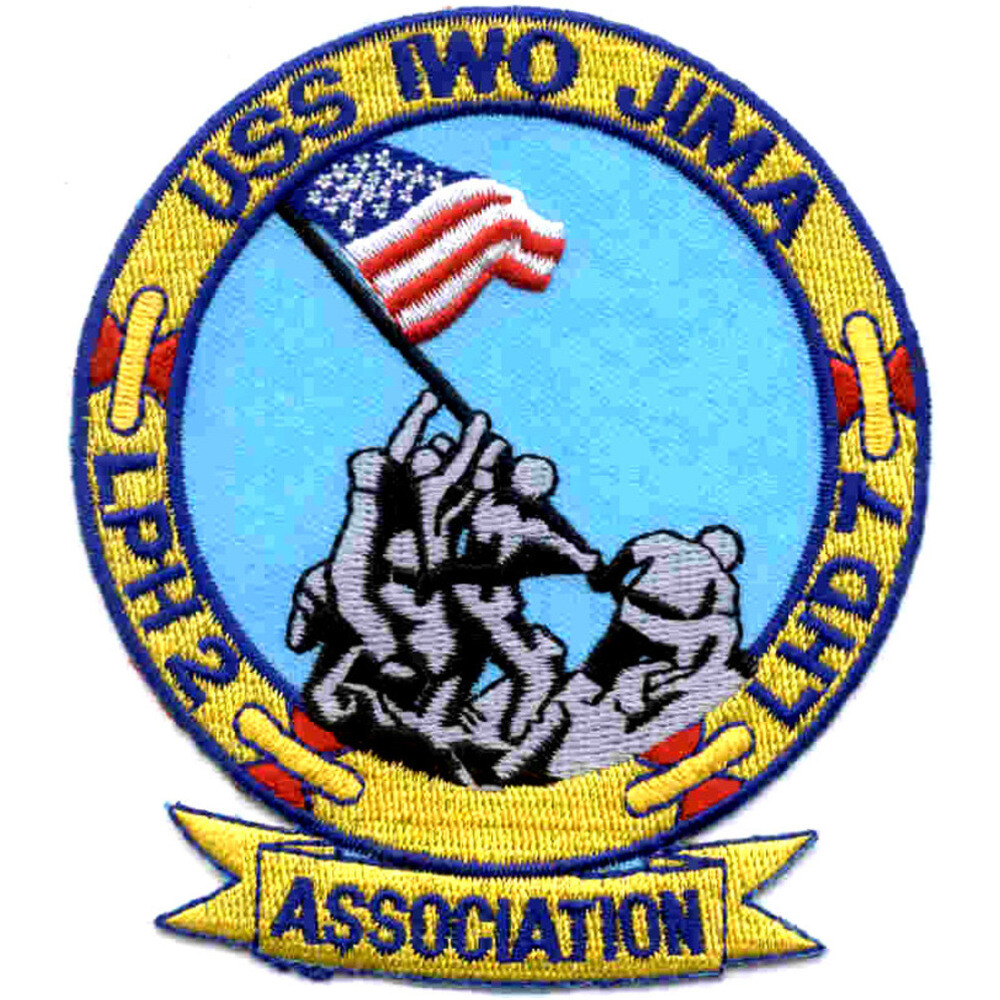 LPH-2 LHD-7 USS Iwo Jima Patch - Version A | eBay