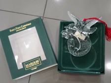 Waterford Crystal Marquis BABY'S FIRST CHRISTMAS Stork ORNAMENT 2000  NEW 