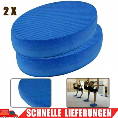 Balance Pad Ganzkörpertraining gelenkschonend | Gleichgewicht Stabilität 2X Blau - Bild 1 von 4