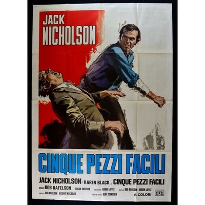 Poster Fünf Stück Easy Five Easy Pieces Jack Nicholson A250