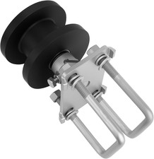 Sliding Gate Rollers, Nylon Cantilever Rolling Hardware for 4" Square Post X 2"
