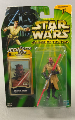 Kenner Star Wars - Power of the Jedi - Darth Maul  - NEW SEALED on CARD!