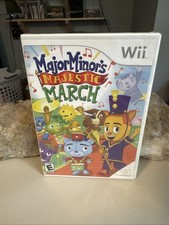 Major Minor's Majestic March - Nintendo Wii. Brand New Sealed! Rip On Front.