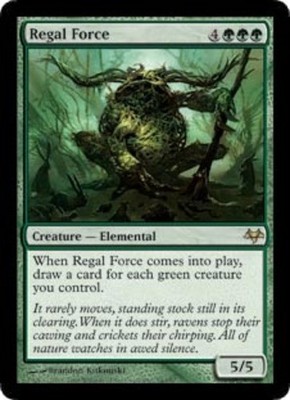 MTG Regal Force, Light Play, English Eventide