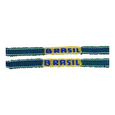 Handmade Brazil Wish Bracelet Brazilian Flag Colors Rope Friendship New