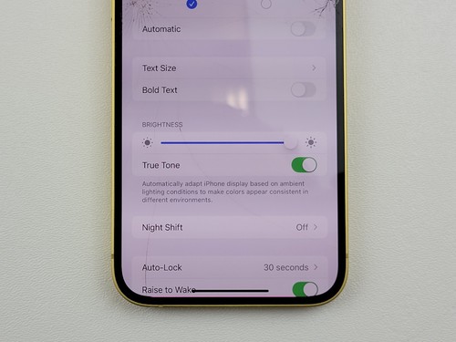 Apple iPhone 14 Plus (A2632) 128 GB - Amarillo (Desbloqueado) - *DAÑADO* - IMEI limpio - Imagen 7 de 11