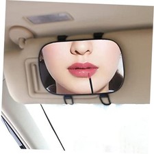 6.7" Auto Visor Mirror - Universal Adjustable Makeup Vanity Mirror with Dual