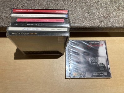 Andrea Bocelli Sentimento Special Limited Edition romanza Classical bundle x 7