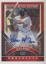 2015 Panini Elite Extra Edition Prospects Auto Yairo Munoz #144 Auto uk2