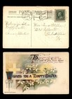 Mayfairstamps US 1911 Philadelphia Cross Flowers Easter Postcard cca_20619 — photo 1