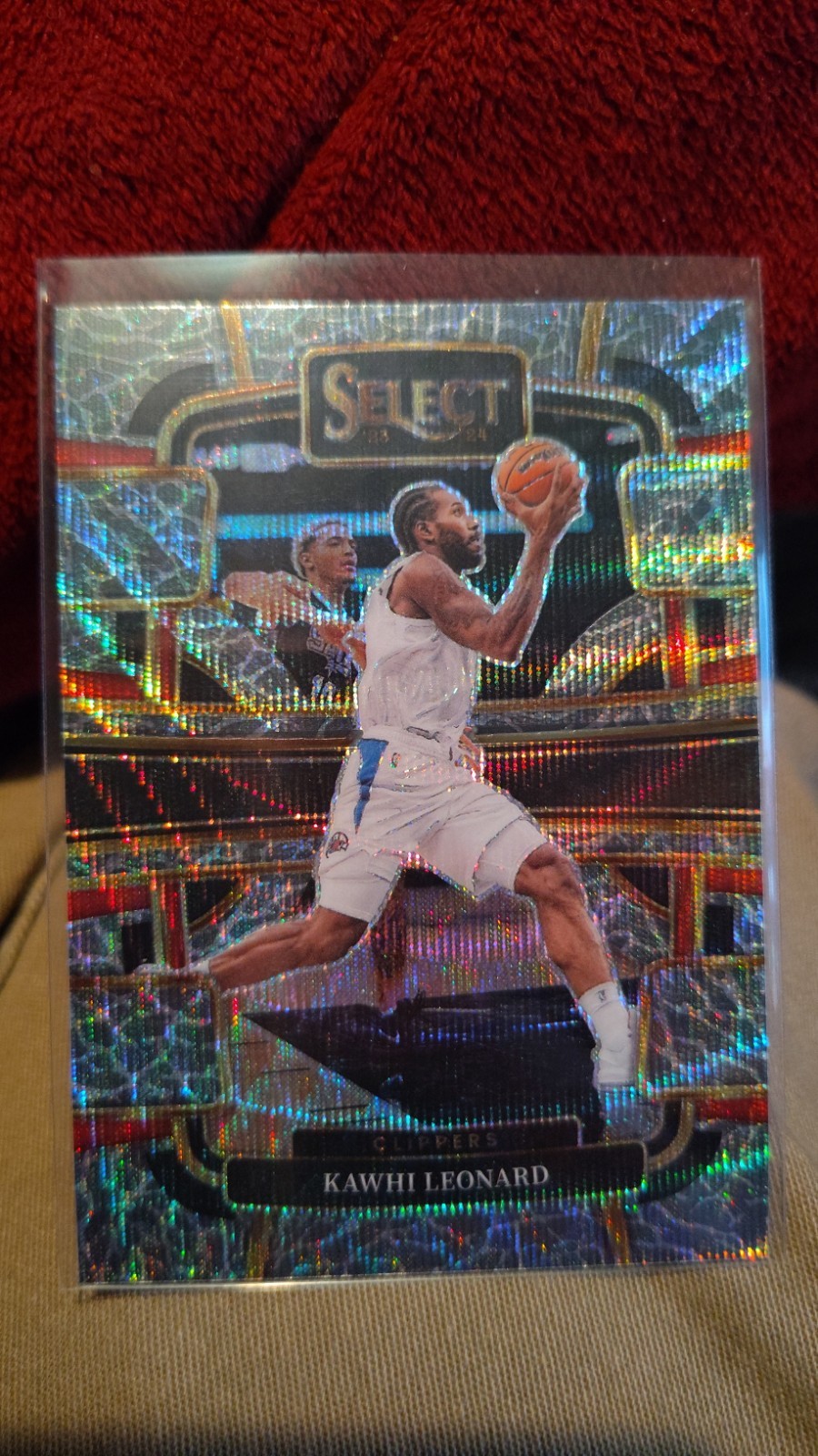 2023-24 Panini Select - Concourse Kawhi Leonard #24 Elephant Prizm