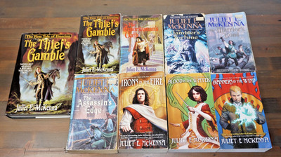 Juliet E. McKenna Lot of 9 Books Thief's Gamble 8 Paperbacks and 1 Hardcover