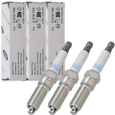 3x ORIGINAL FORD Zündkerze FIESTA VII MK7 1.1 Ti-VCT 71/86 PS 2219745 3x ORIGINAL FORD Zündkerze FIESTA VII MK7 1.1 Ti-VCT 71/86 PS 2219745