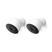 Google Nest Cam Outdoor Wired 2nd Gen 2 Pack 2K Cameras Night Vision Snow