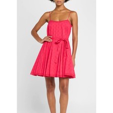 ULLA JOHNSON Beatriz Dotted A-Line Mini Dress NWT Sz 2