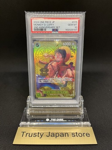 Monkey.D.Luffy (One Piece Japanese Version 2nd Anniversary Set) graded PSA 10 for sale on eBay